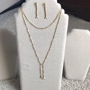 Stella & Dot Trevally Necklace/Earrings Set